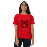 Work in Progress Panda artist Unisex organic cotton t-shirt (10% HOLIDAY DISCOUNT)