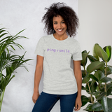 Ping Smile t-shirt | Computer Code t-shirt| Women in Technology t-shirt | Computer Humor t-shirt | Women Science Gifts | Unisex t-shirt