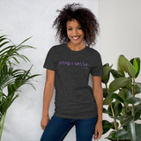 Ping Smile t-shirt | Computer Code t-shirt| Women in Technology t-shirt | Computer Humor t-shirt | Women Science Gifts | Unisex t-shirt