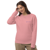 Computer women in technology shirt celebrating and empowering women in science technology, female symbol, Unisex organic, eco sweatshirt